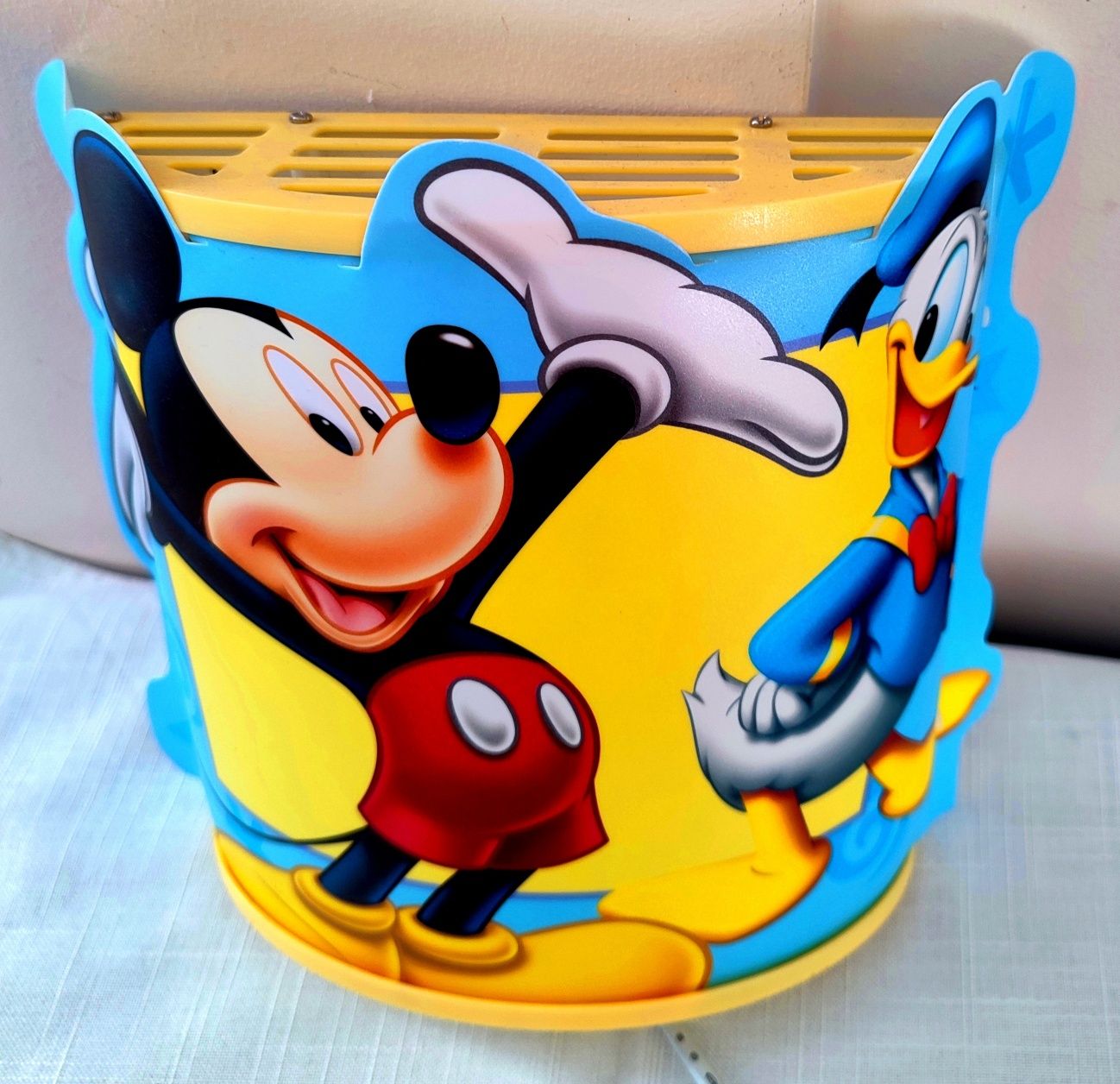 Nowy kinkiet, lampa, żyrandol Myszka Miki i Kaczor Donald. Odbiór osob