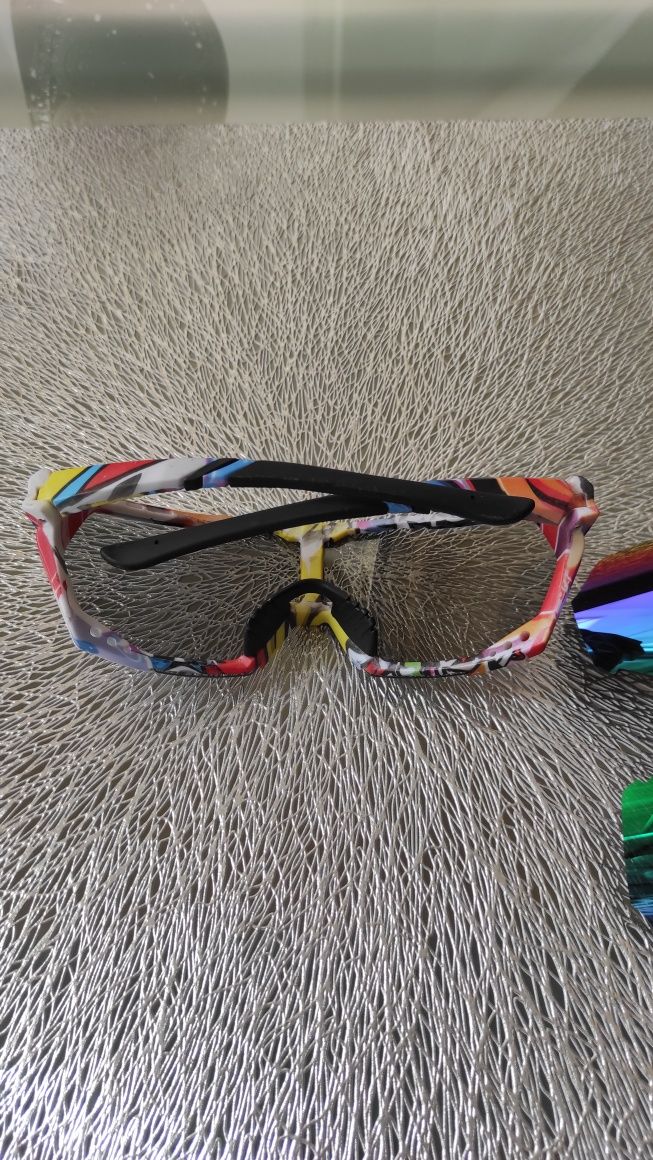 Okulary na rower fotochromowe z polaryzacją+wymienne szkła Nowe! Unis