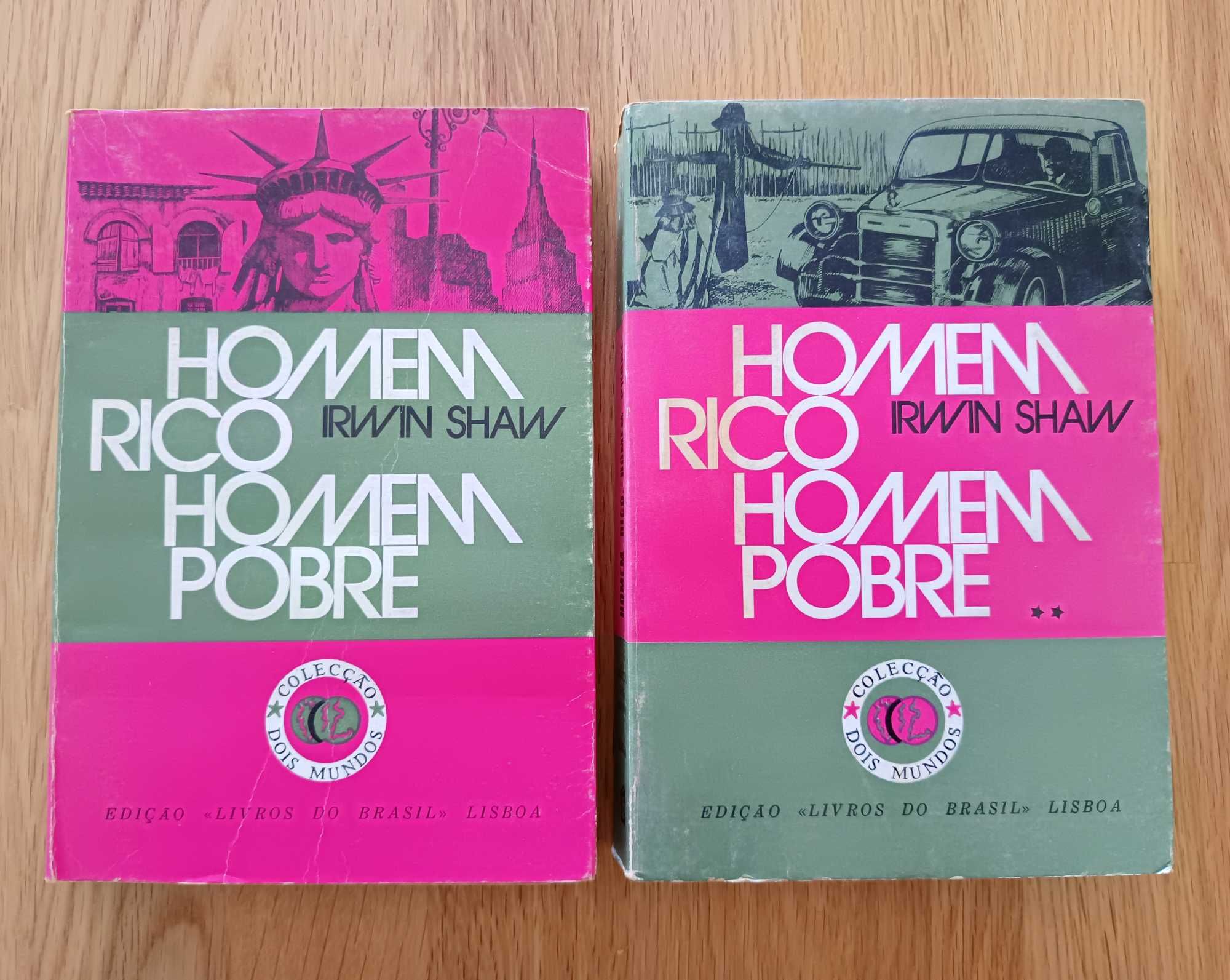 Homem rico, Homem pobre - Irwin Shaw (Vols. I e II)