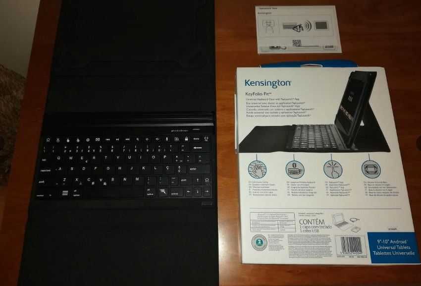 Teclado Capa NOVO, Excelente Qualidade, Universal
