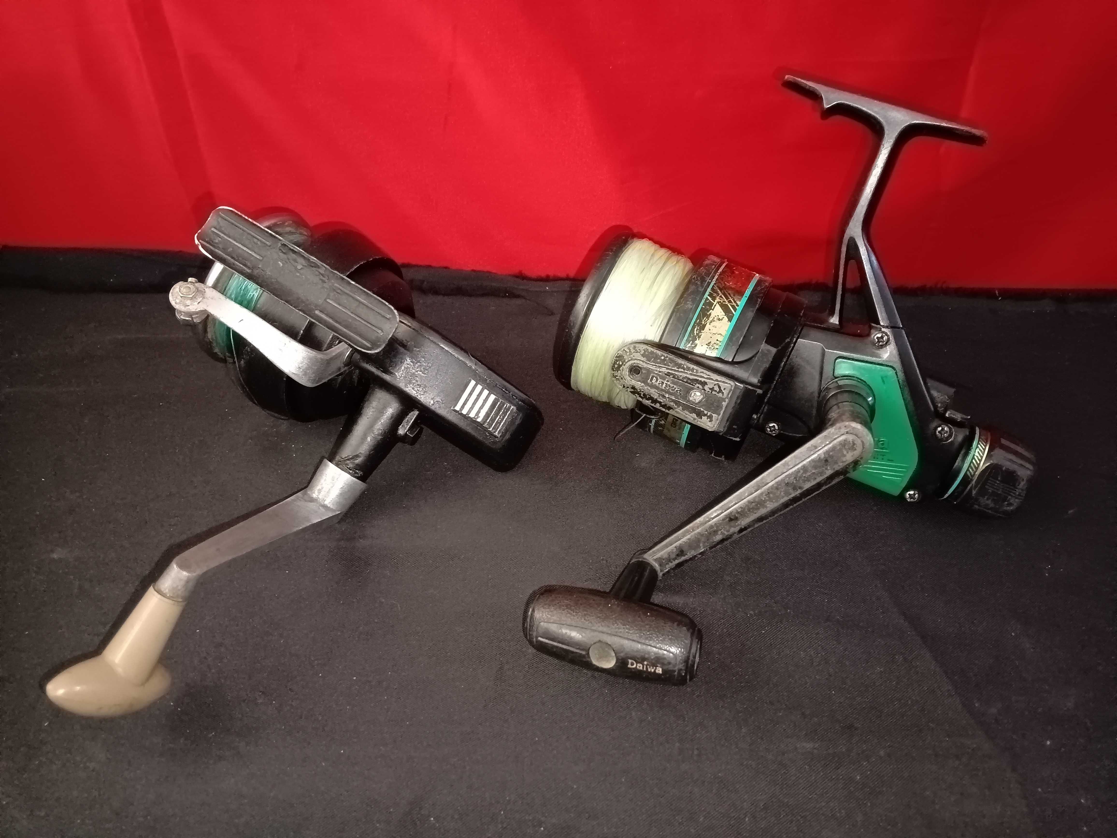 carretos de pesca Sofi e Daiwa
