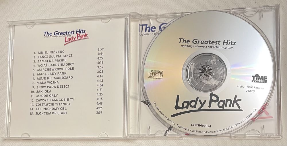 Lady Pank The greatest hits wykonuje utwory