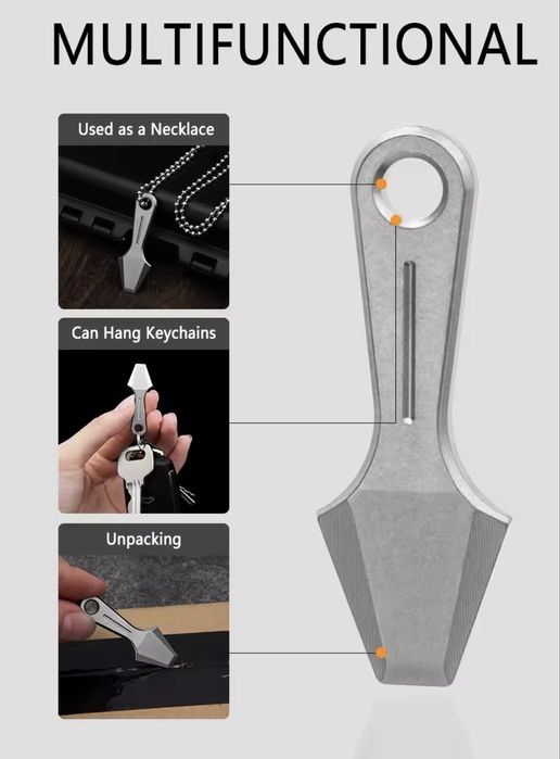 EDC ‼️ Маленький лом/шпатель з титану