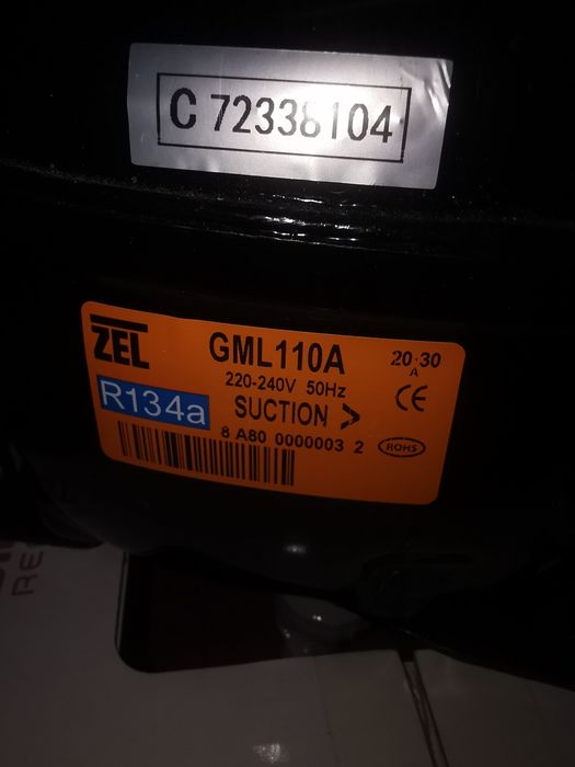 Компресор до холодильника gmcc, zel