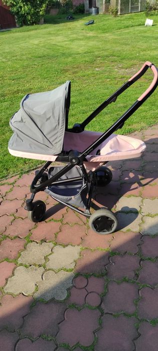 Wózek Quinny Zapp Flex Plus 3w1 różowo szary