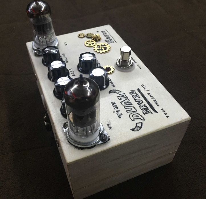 Efekt gitarowy lampowy Kafar TINY DUAL DEVIL preamp/overdrive