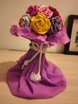 Belíssimo ramo de rosas eternas que nunca murcham