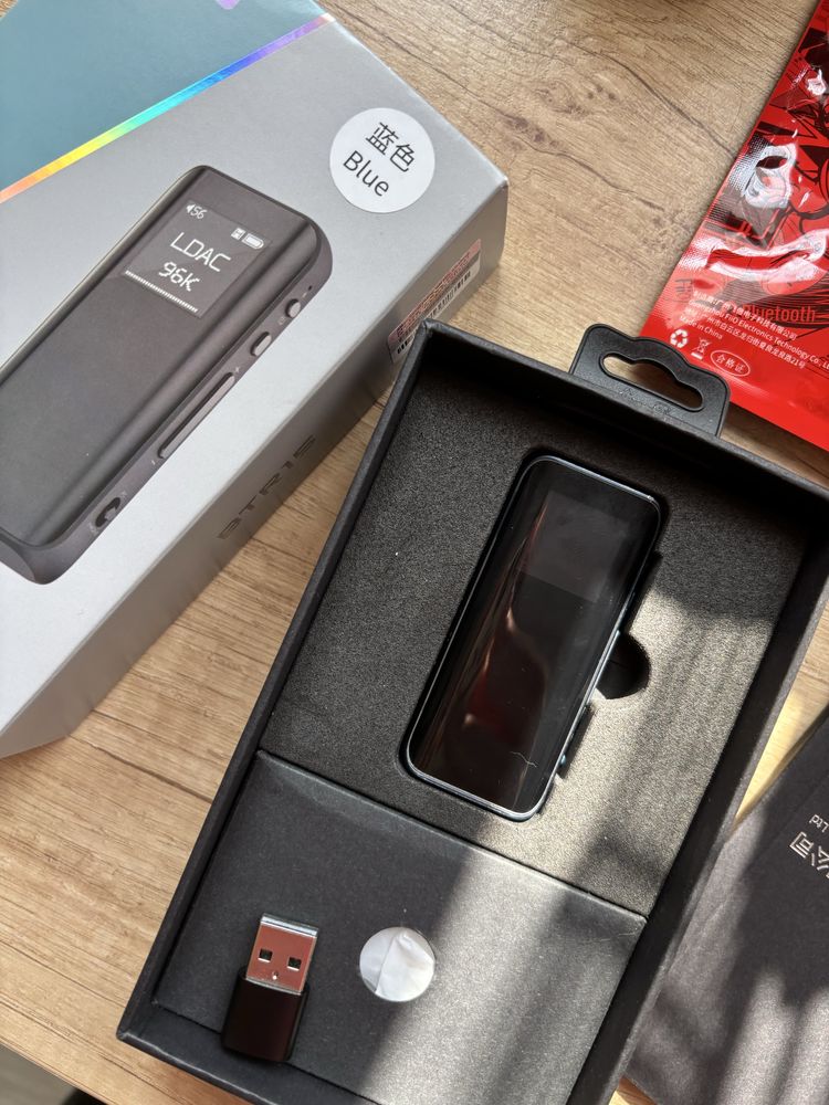 Fiio BTR15 Wzmacniacz słuchawkowy bluetooth DAC USB + kabel i case