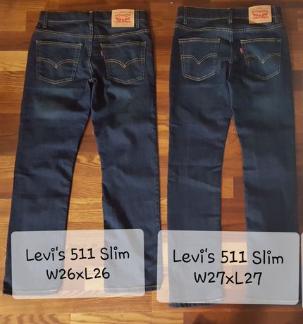 Nowe spodnie Levi's rozmiar W26xL26 i W27xL27