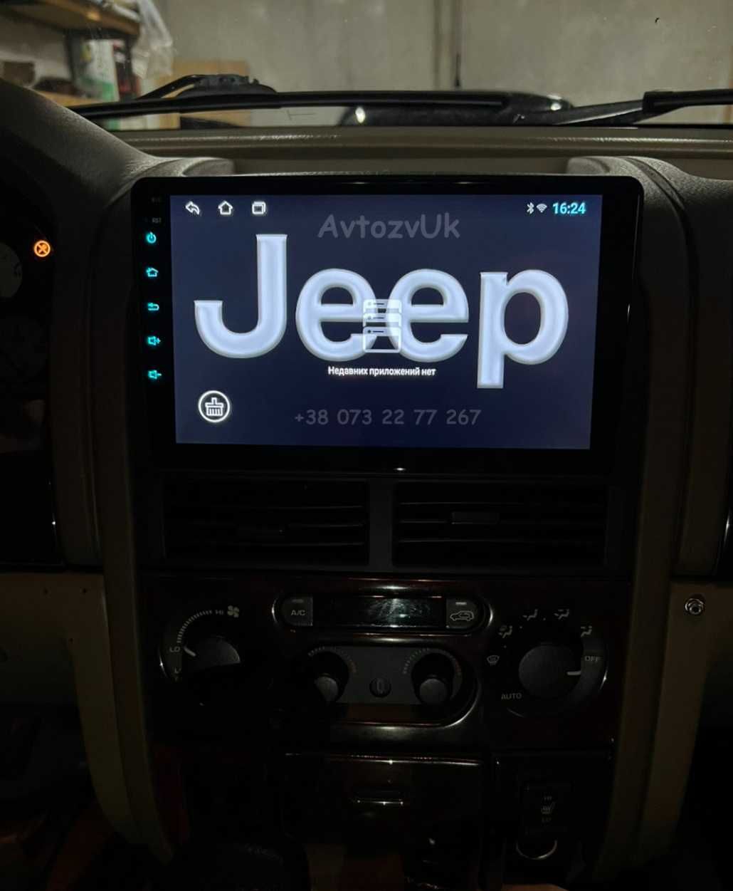 Магнитола GRAND CHEROKEE Jeep GPS USB Дисплей 2 din CarPlay Android 14