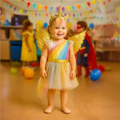 Strój kostium jednorożca 3el 110-116cm