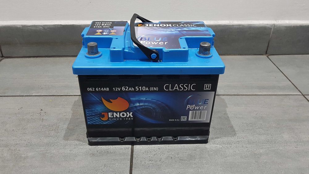 Akumulator używany JENOX CLASSIC 12V 62AH 510A