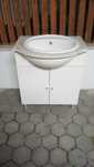 Móvel  WC  l em branco  semi novo