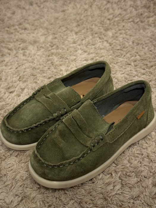 Skórzane mokasyny chłopięce 25