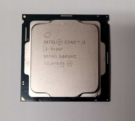 Procesor Intel Core i3-9100F, 3.6 GHz