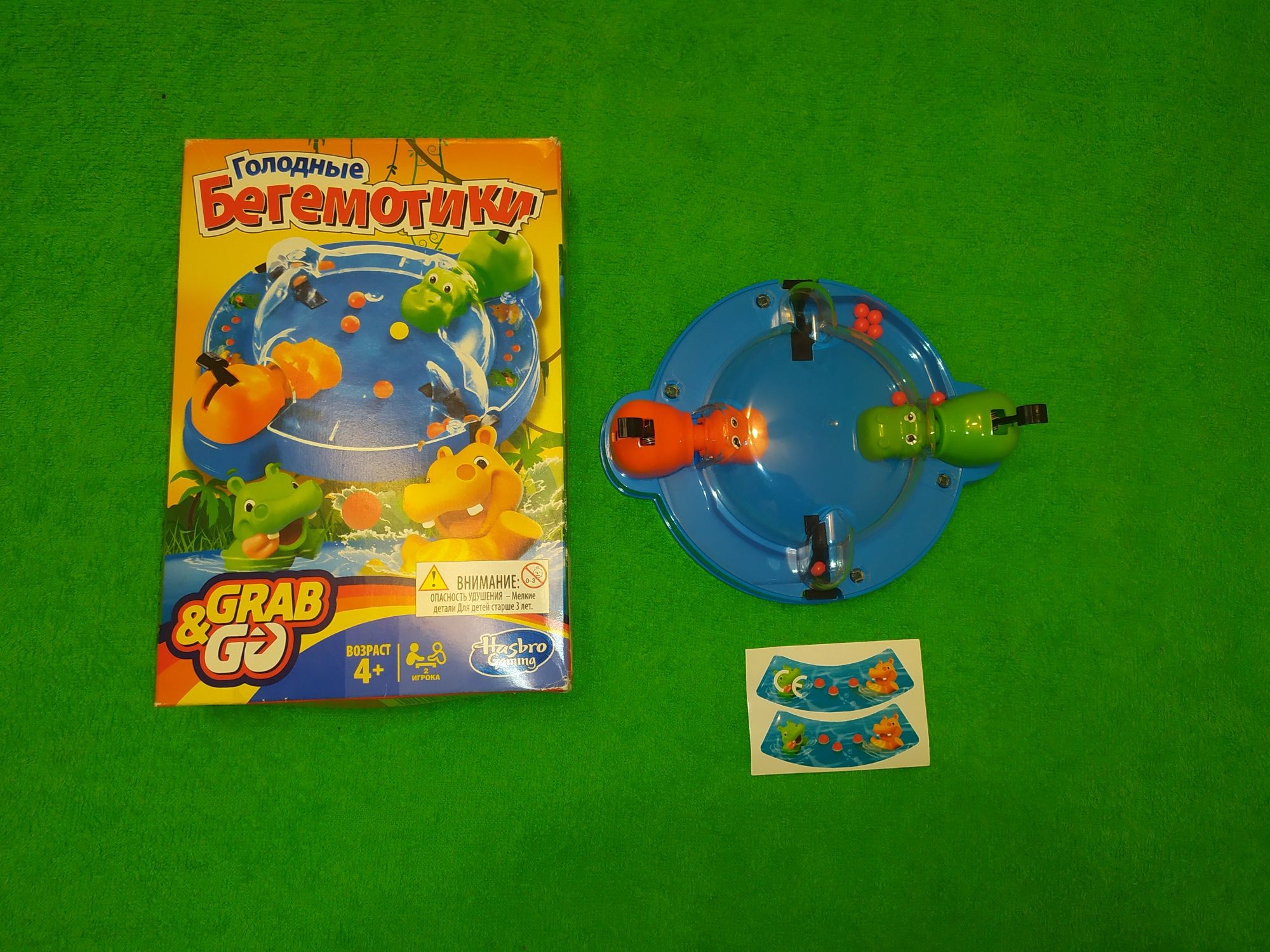 Дорожные игры Голодные бегемотики Hasbro, Крестики-нолики пираты Влади