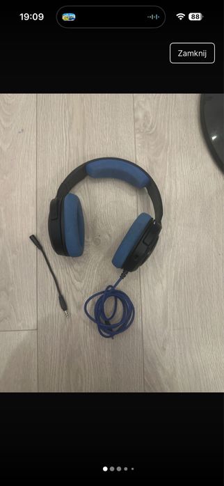 Słuchawki Corsair HS35 stereo - Niebieskie