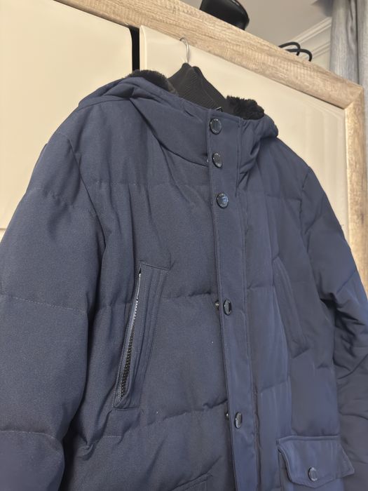 Пуховик парка куртка чоловіча Guess оригінал зимова