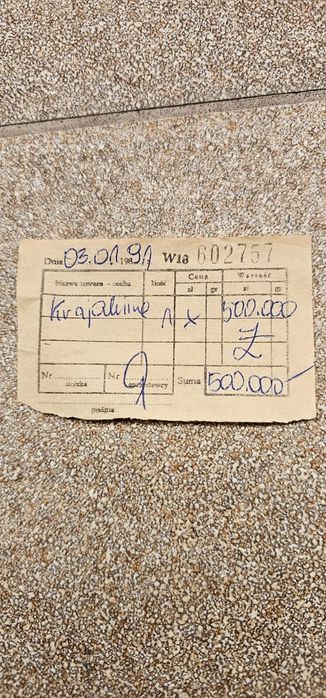Krajalnica Privileg 1991 rok