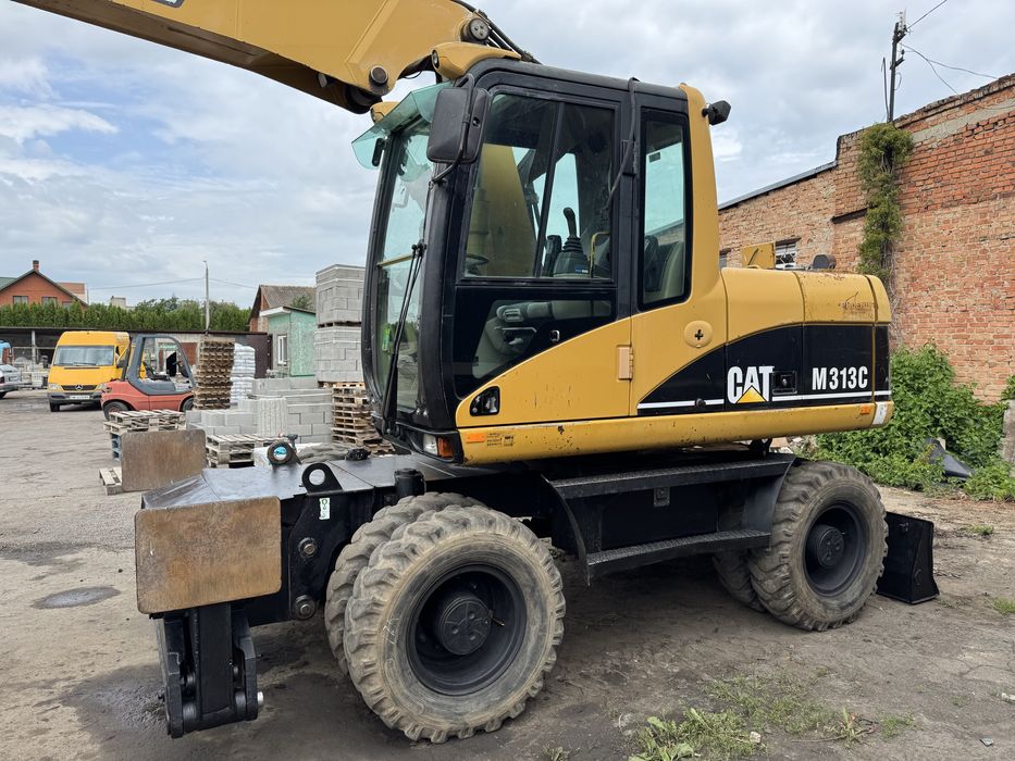 Послуги Екскаватора САТ М313С 15 тон та самоскида