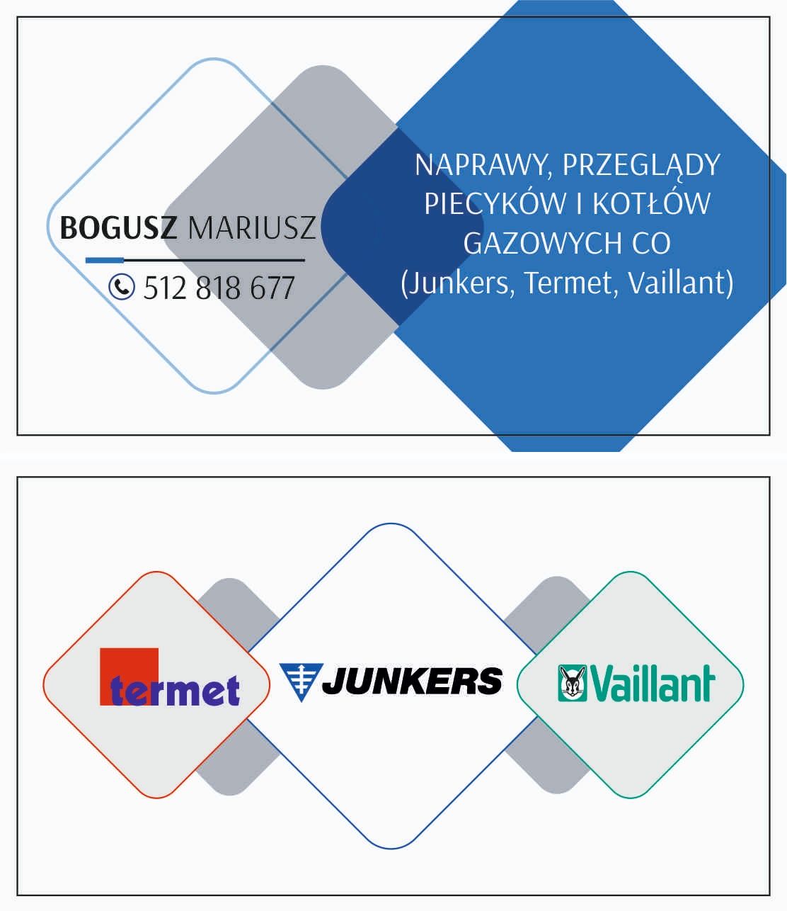 Serwis urządzeń grzewczych vailant termet junkers