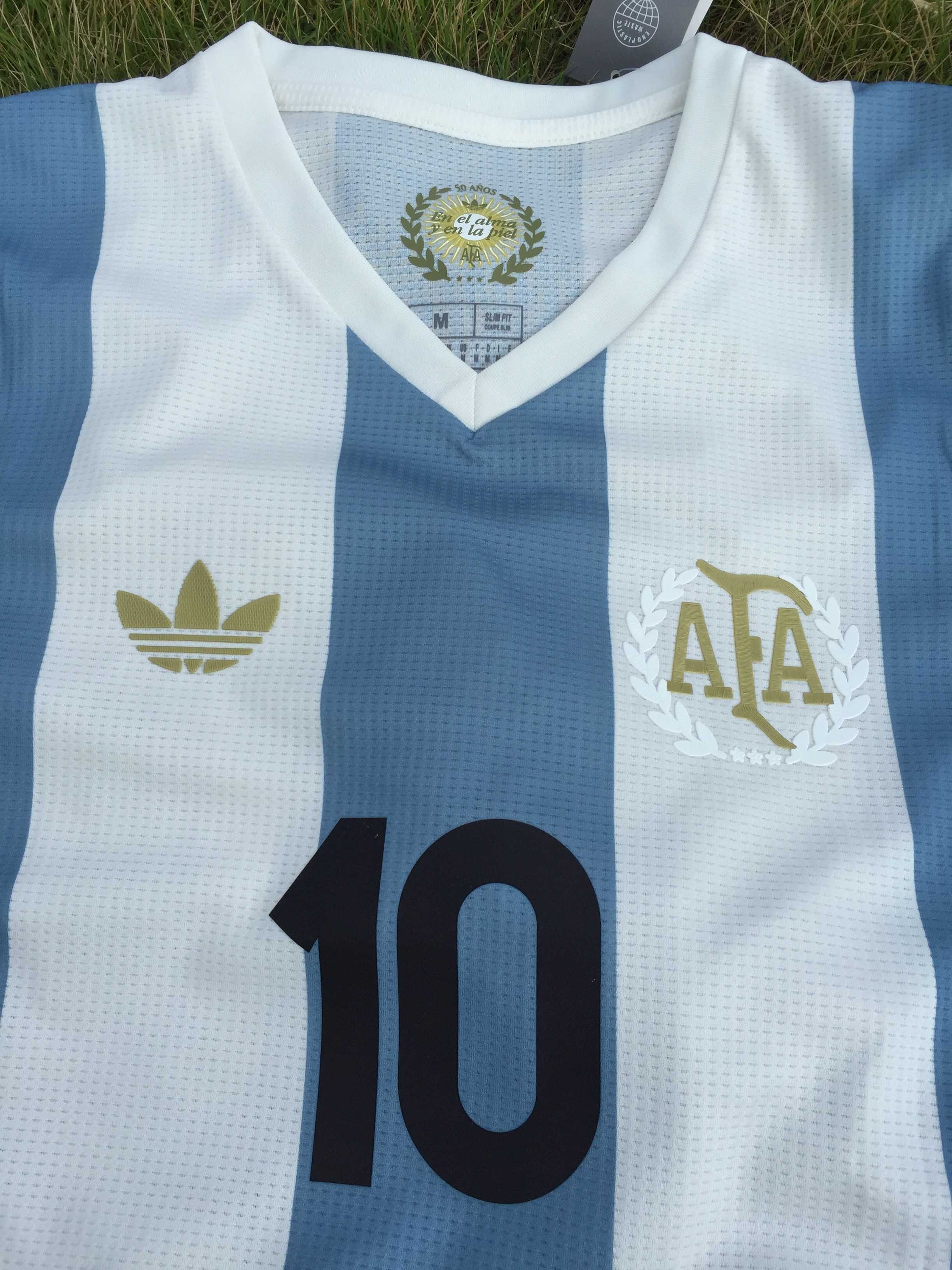 Nowa koszulka Oryginalny Adidas Argentina Home Messi No. 10 R.L