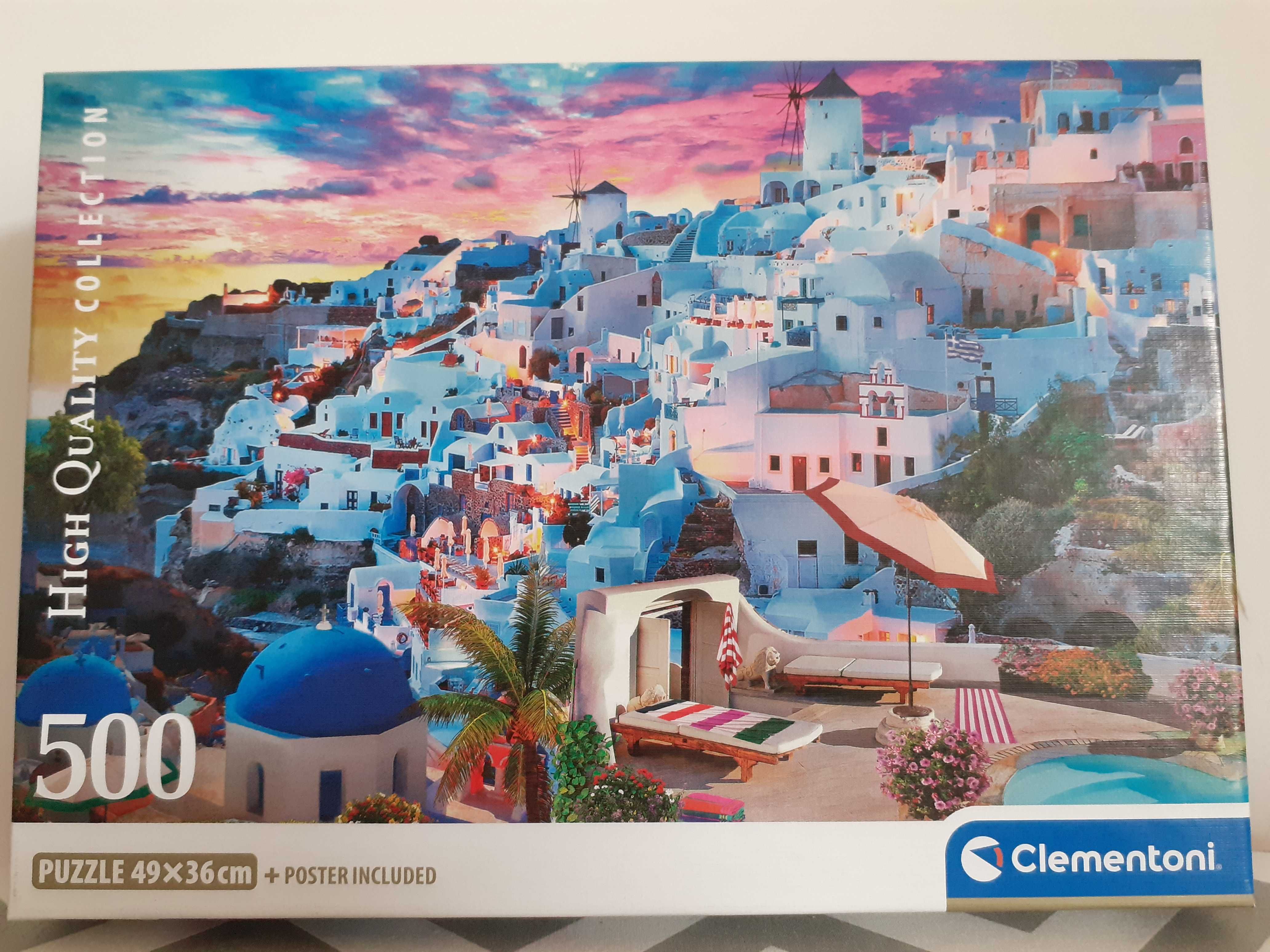 3 Puzzle's de 500 peças, como novos