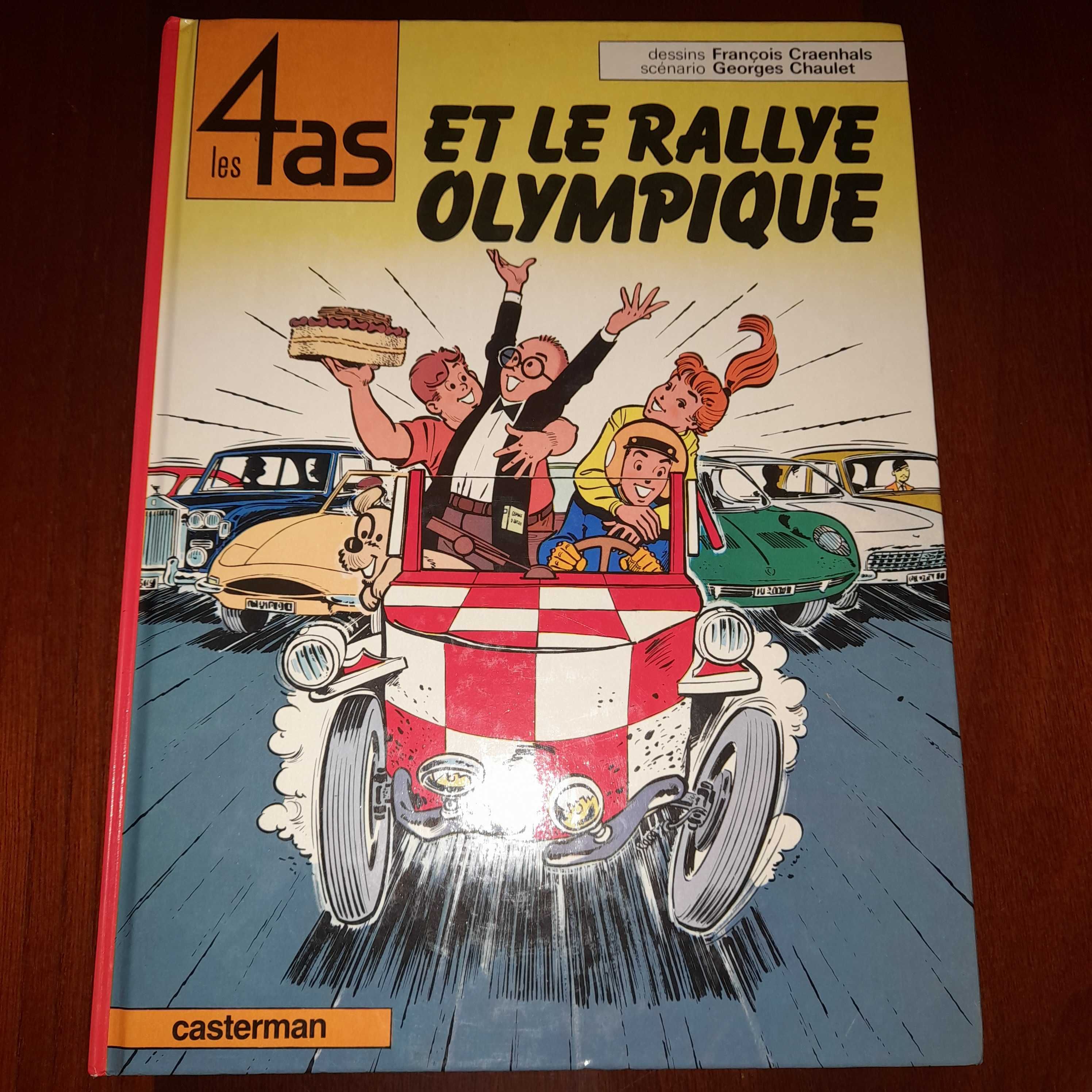 3 Livros banda desenhada em francês - 4 Ases e Tintin