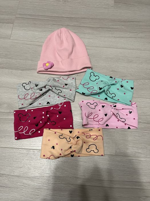 Набір повʼязок для дівчинки, шапка