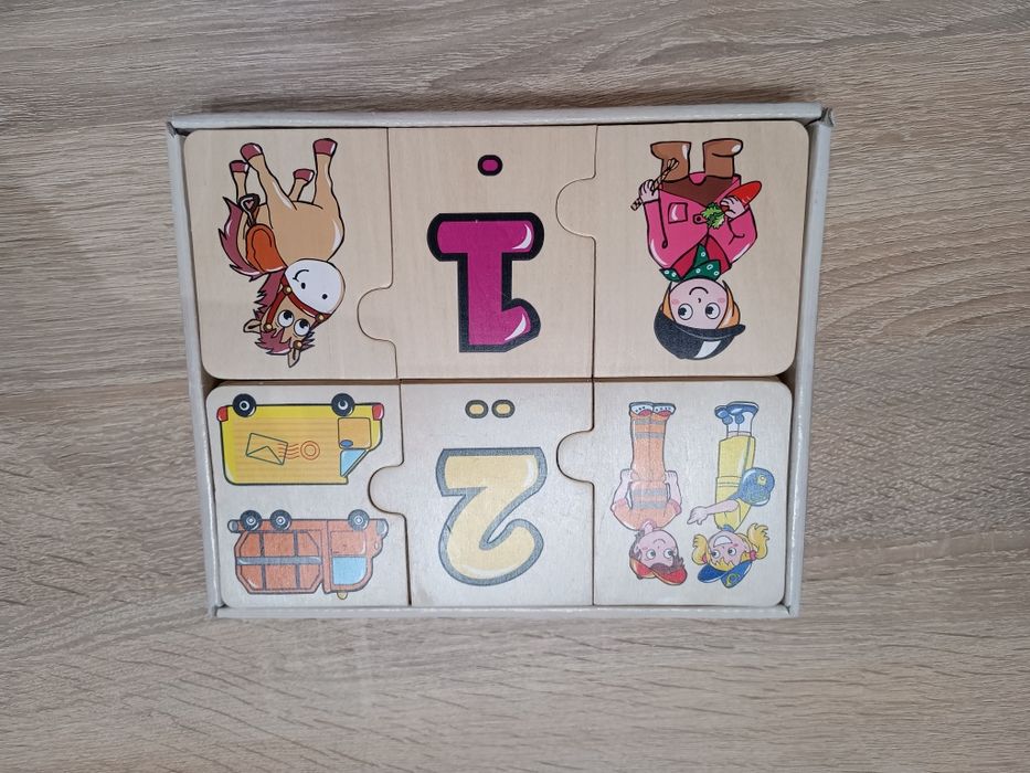 Playtive Junior Number Puzzle 30 sztuk zestaw