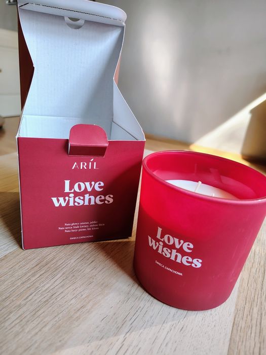 Świeczka Aril Love Wishes