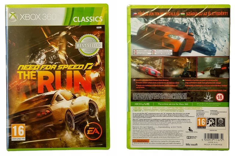 Need For Speed The Run (Gra na Xbox 360)