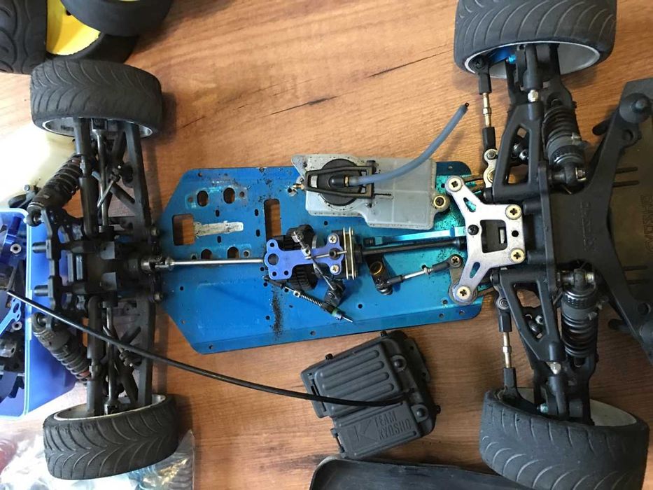 Chassis RC carro Telecommando Kyosho Inferno 7.5 Buggy/Rally 1.8 Scale