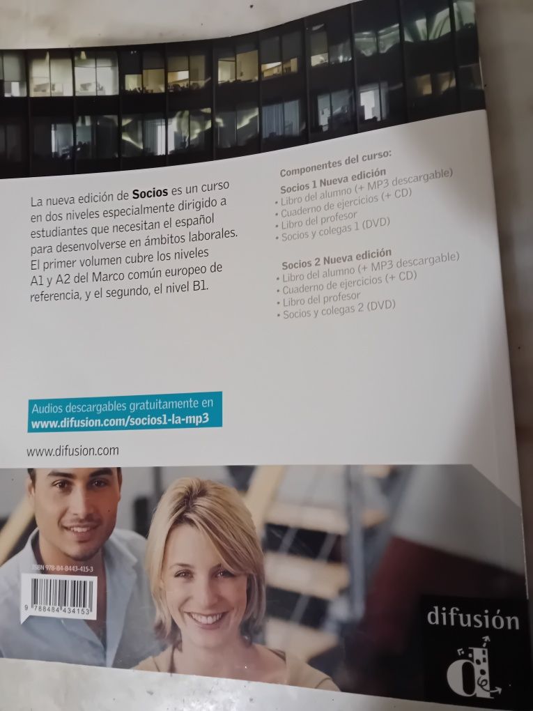 Livro Ensino Espanhol Socios