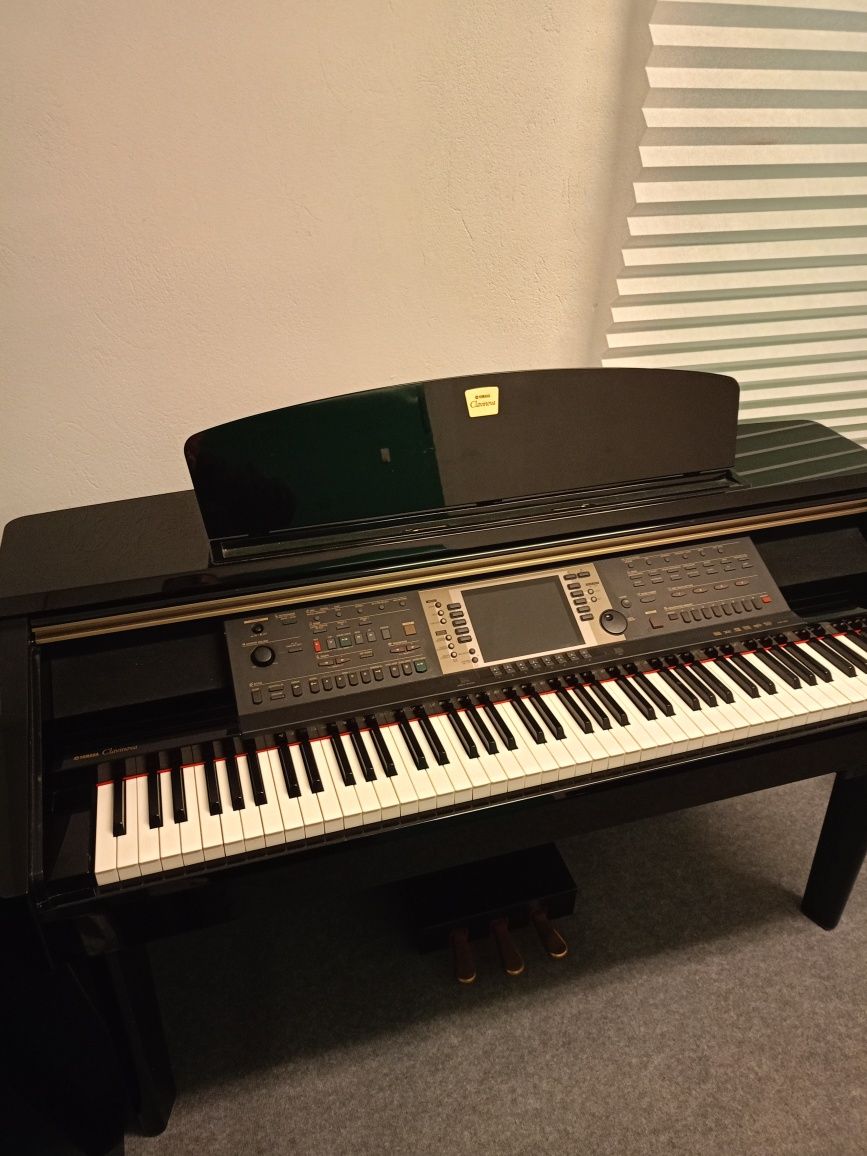 Pianino cyfrowe Yamaha Clavinova CVP209 czarny połysk, OKAZJA!