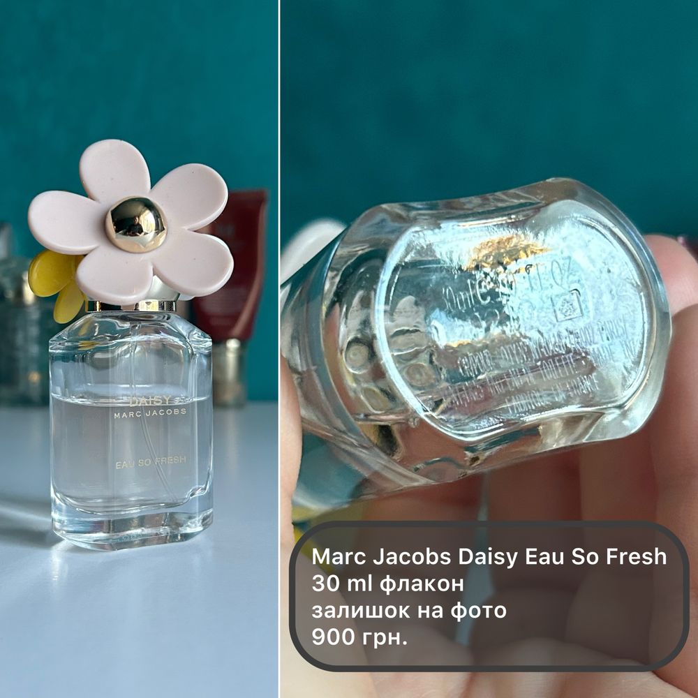 Жіночі парфуми yves rosher, Marc Jacobs, oriflame