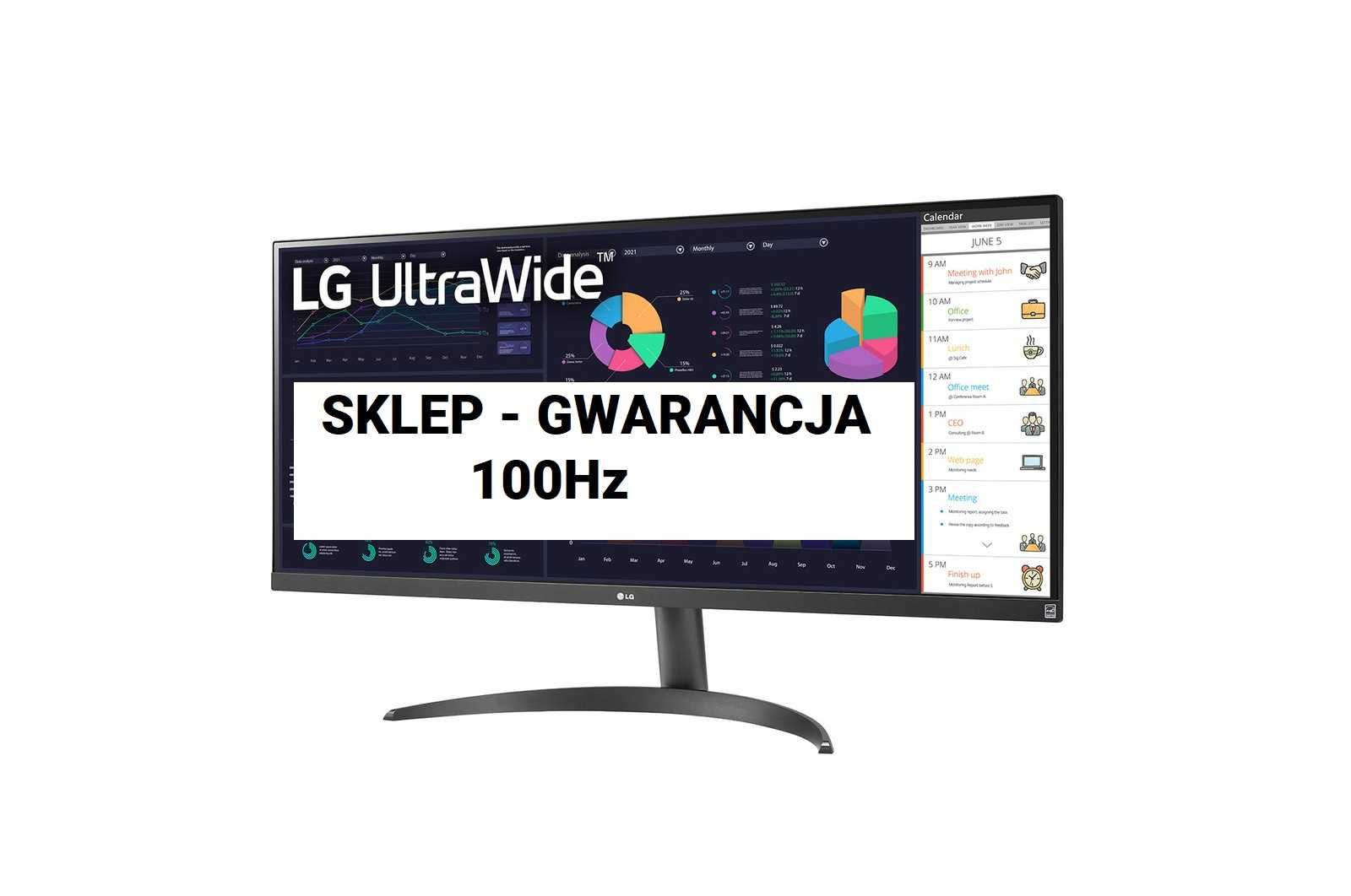 MONITOR LG 34WQ500-B UltraWide 100Hz