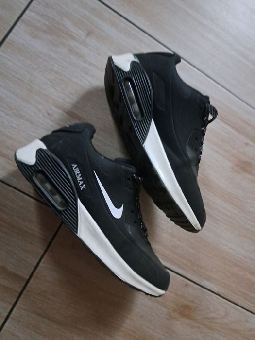 Buty nike czarno białe