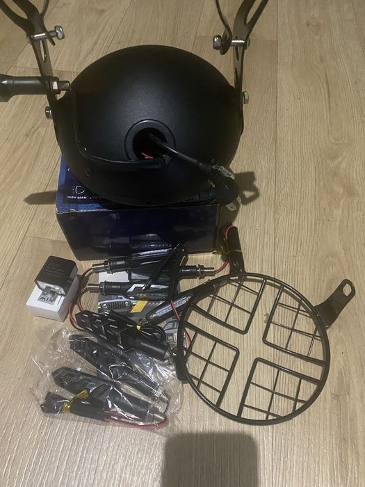 Фара ретро кастом бобер чопер круізер