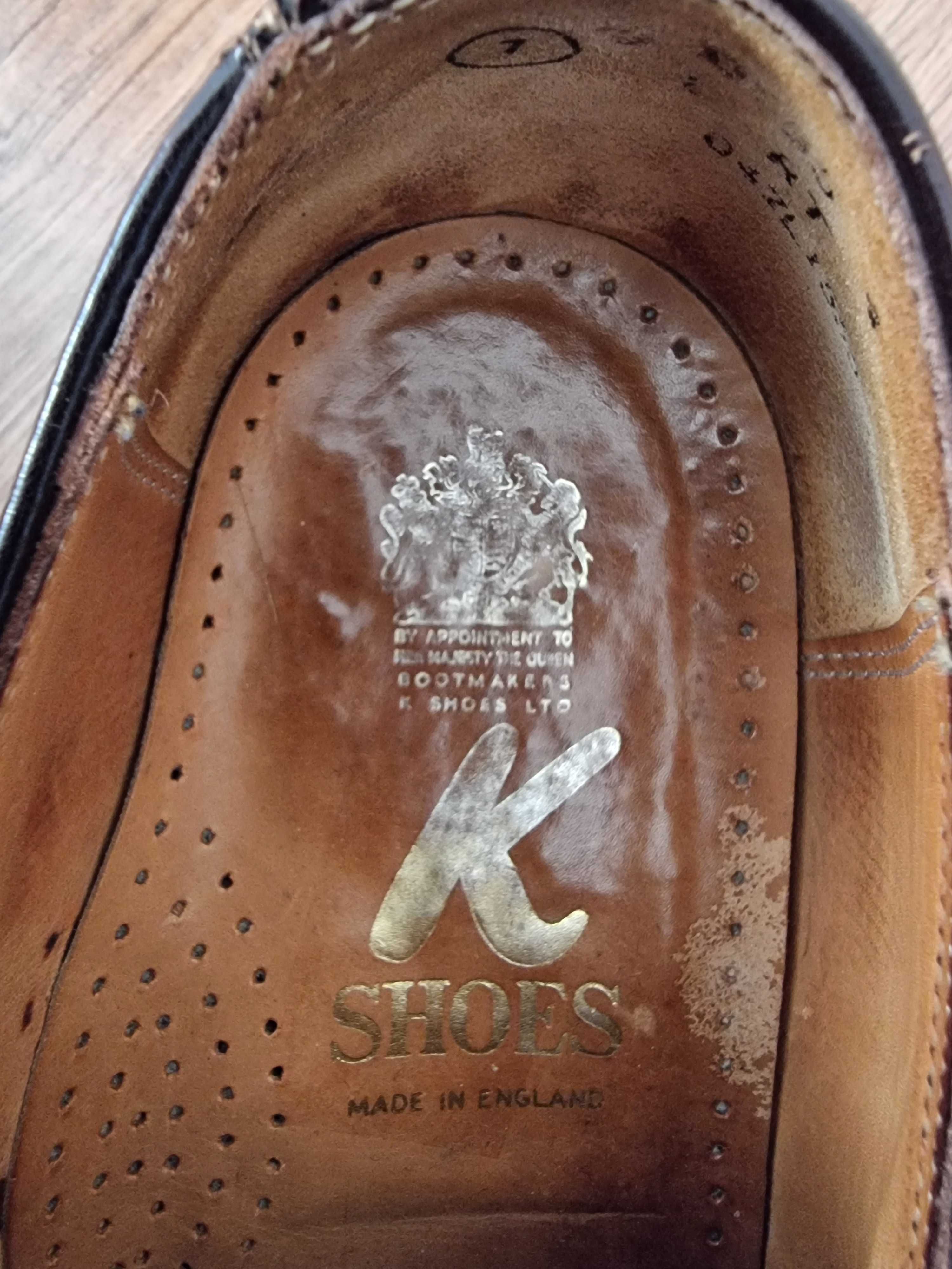 K shoes monki r.7 goodyear welted royal warrant