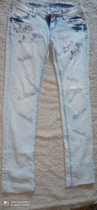 Джинсы легкие катоновый стрейч, варенки