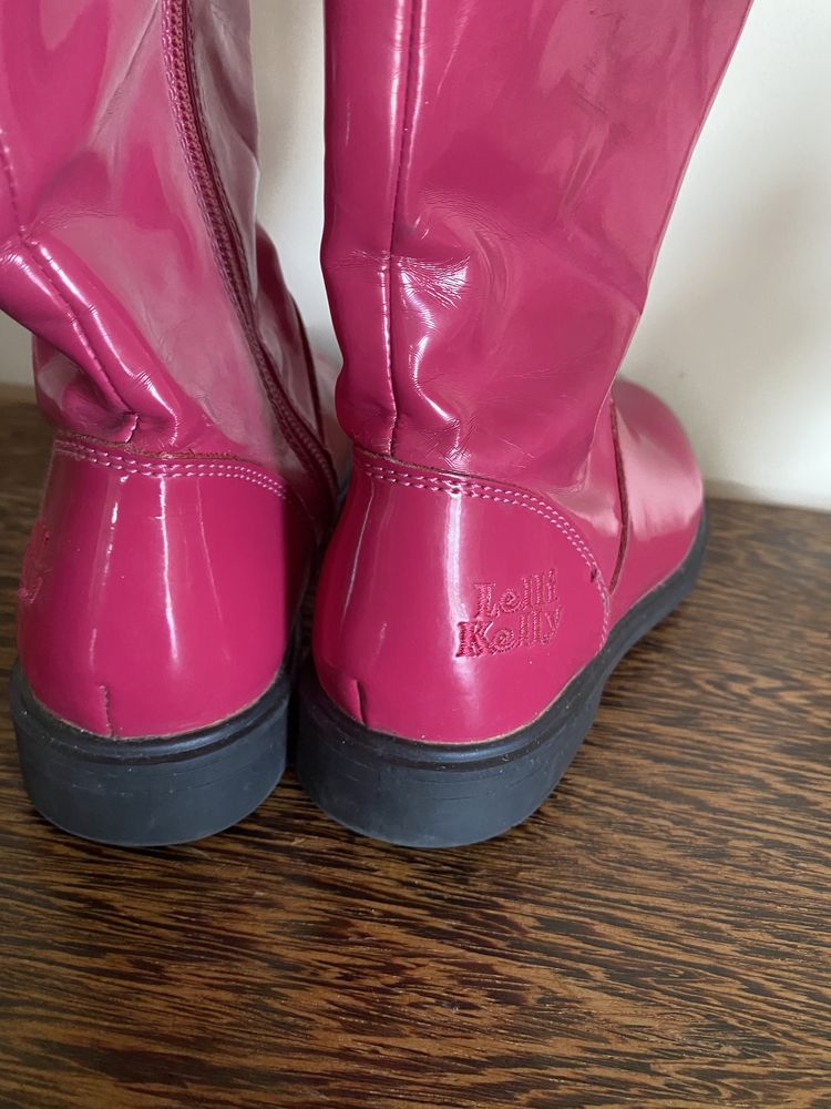 Botas cor de rosa lelli kelly tamanho 31