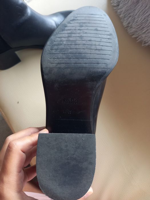Botas pretas mulher Zara 39