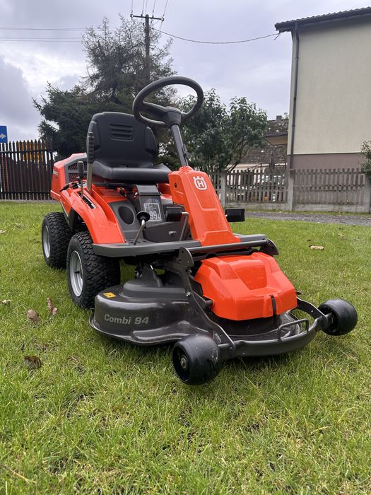 Traktor rider HUSQVARNA R214TC + Combi 94cm