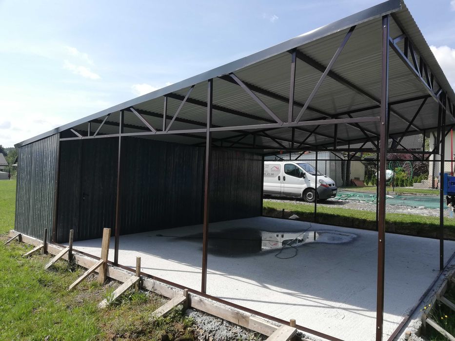 Garaż Blaszany 8x5m,Blaszak ,Garaże Blaszane , Wiata , Hala - ESSTAL*