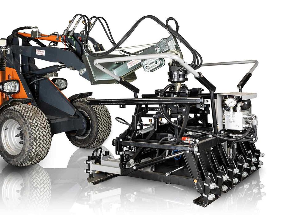 NOWA Mini ładowarka Kołowa RELLY- Układarka Do Kostki udźwig 1400 kg