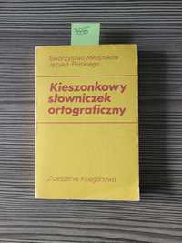 3555. "Kieszonkowy Słowniczek ortograficzny" Walery Pisarek