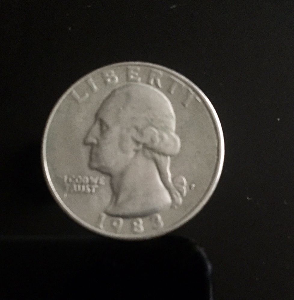 Монета на удачу Liberty QUARTER DOLLAR 1983