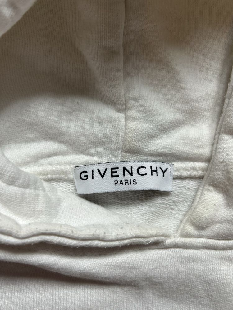 Givenchy Paris hoodie bluza biała