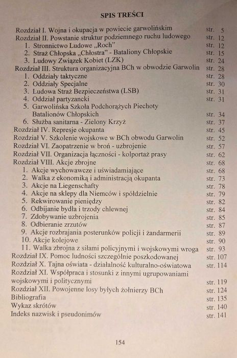 Konspiracyjny ruch ludowy w powiecie garwolińskim 1939 - 1945